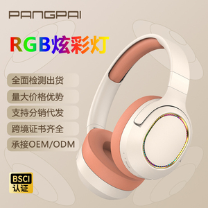 BLINBLIN头戴式无线蓝牙耳机降噪蓝牙耳机大喇叭高音质佩戴舒适轻