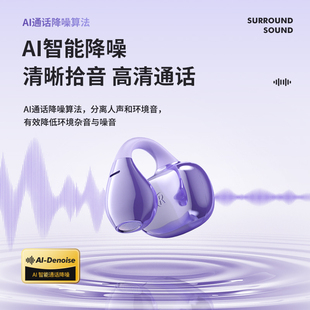 蓝牙耳机高清音质佩戴舒适高清音质长续航 纽曼LY36蓝牙耳机耳夹式