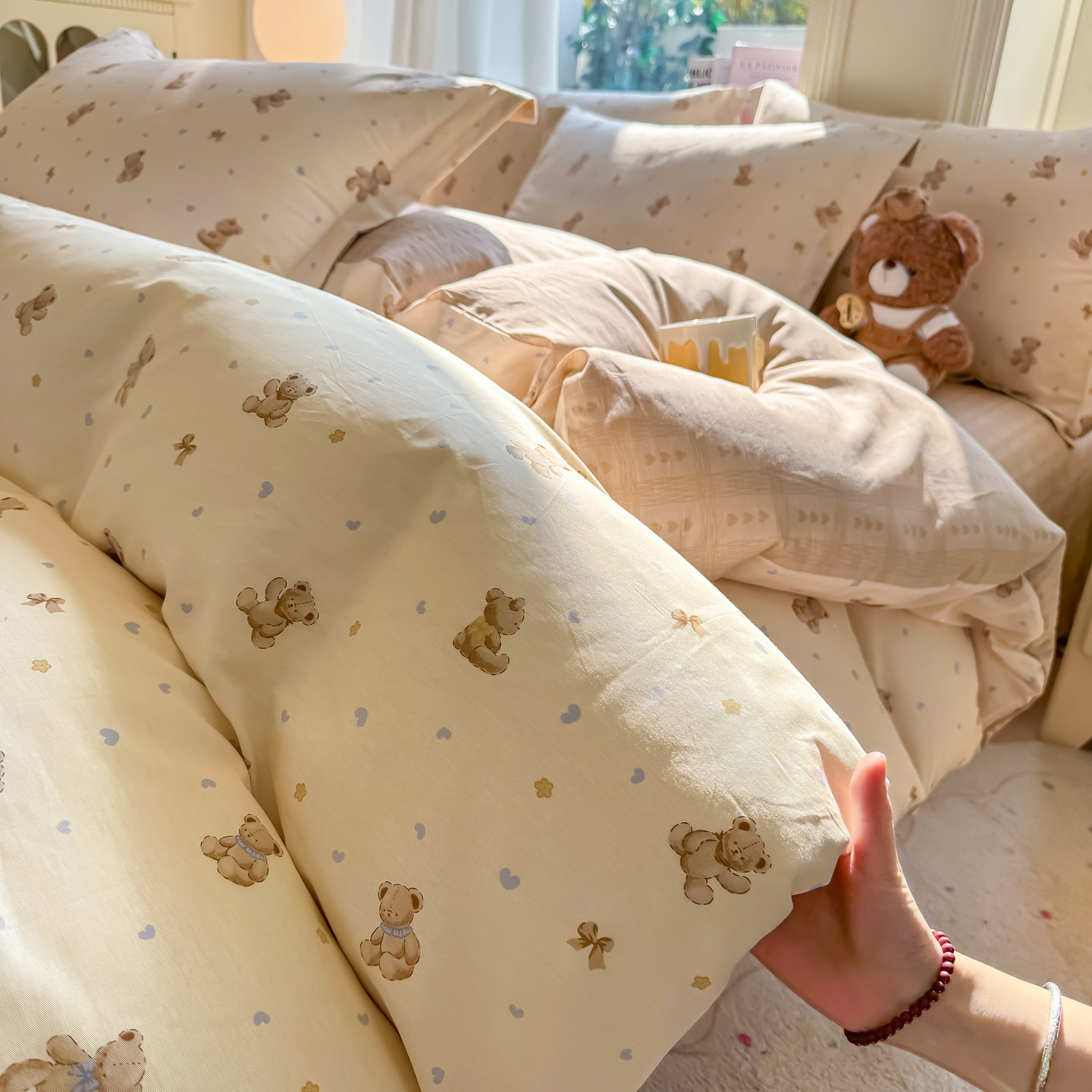 可定制A类卡通100%全棉被套单件纯棉被罩单人150x200x230双人1.8