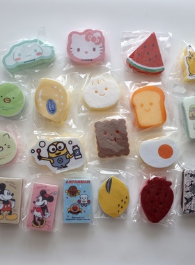 【四件包邮】卡通水果猫咪面包洗碗海绵 | 茶娜和查理