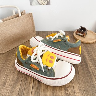 热卖鞋子女鞋软底百搭大头鞋卡通帆布鞋胡迪色厚底增高休闲鞋