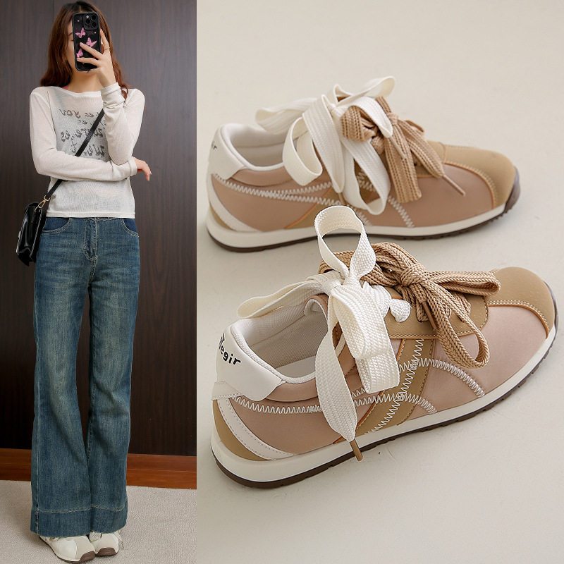 2025小白鞋子女春季新款韩版ins女学生休闲运动百搭板鞋街拍GZ-