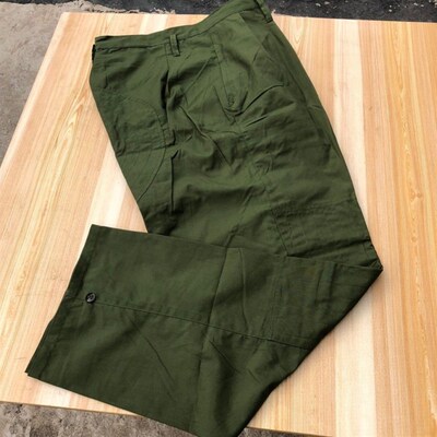 优选正榀78夏季军绿色工作服套装老式的确良夹R克外套 户外长袖劳