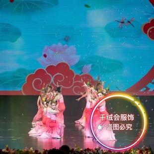 六一儿童演出服云川之舞古典舞锦鲤舞蹈表演服修身 精选新款 鱼尾裙