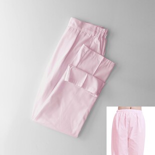 白色冬款 夏季 夏款 新款 医生服工作裤 子护士裤 松紧带K腰大码 护 白裤