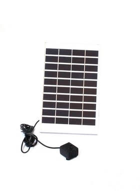 10V5W太阳能喷泉太阳能微型水泵水族鱼池用太阳能潜水泵景观喷泉