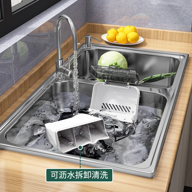 筷子篓置物架家用壁挂式筷筒筷笼勺子防尘带盖收纳盒厨房快桶