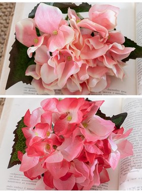 厂家 仿真花短枝绣球假花婚庆路家居装饰品MW07353