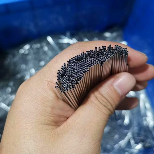 内外光亮304不锈钢毛细管 精密不锈钢管 斜角倒角缩口磨尖