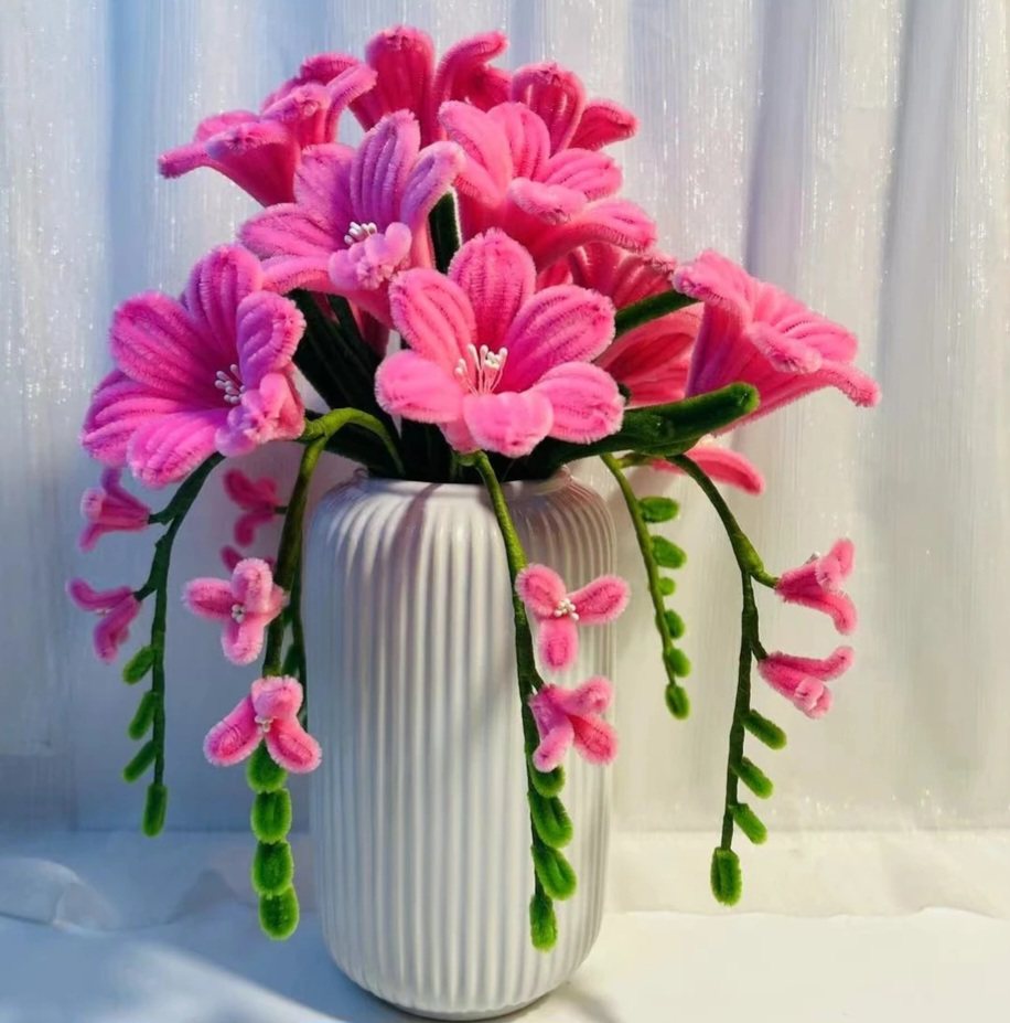 创意加密香雪兰扭扭棒手工DIY材料包仿真花家居摆设送闺蜜超密棒,家居饰品,仿真花/假花,淘宝优惠券,粉丝福利购,淘宝优惠卷