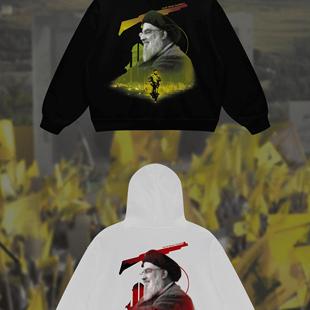 【尼尼卡DRenton】纳斯鲁拉纪念主题连帽卫衣加绒oversized