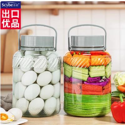 喜碧大容量加厚玻璃泡菜坛密封罐