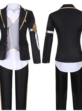 迪s尼扭曲仙境cos服校服小美人鱼 Floyd Leech cosplay服装