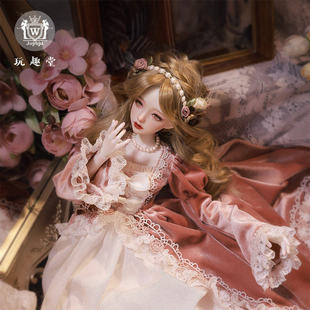 Joybjd官方四分bjd树脂玩偶Lvy妮内特Lolita洛可可风贵族手绘女娃