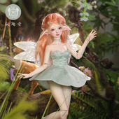 正版 BJD四分娃娃sd关节可动精灵玩偶Tsuki月亮潮玩树脂礼物JOYBJD