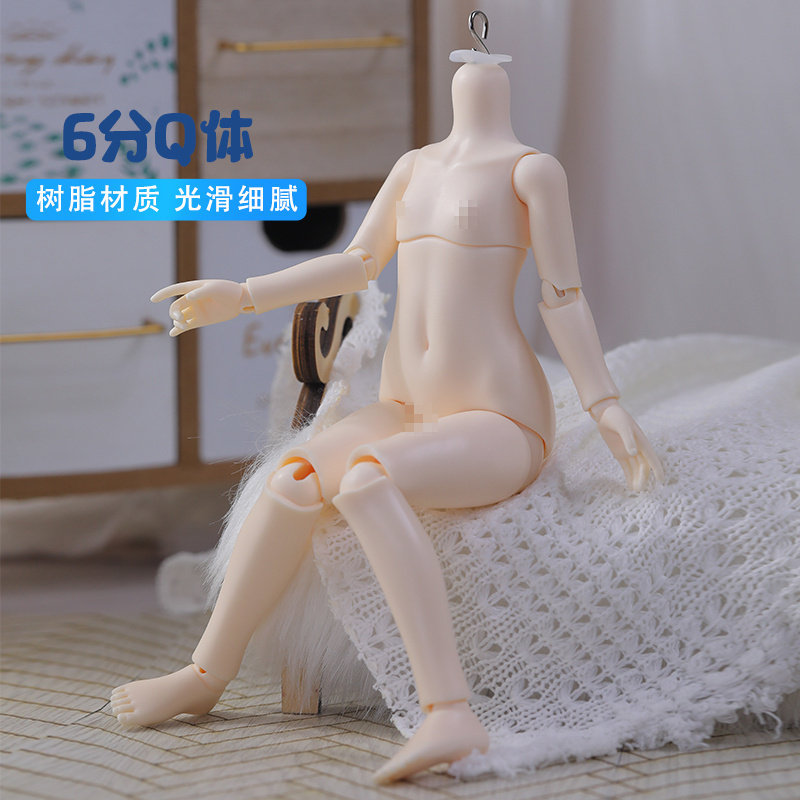 bjd素体高级树脂纯手工娃娃图片