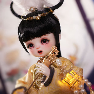 正版 BJD娃娃6分娃娃小玉古风国潮娃娃gem贵族napiSD人形玩偶潮玩