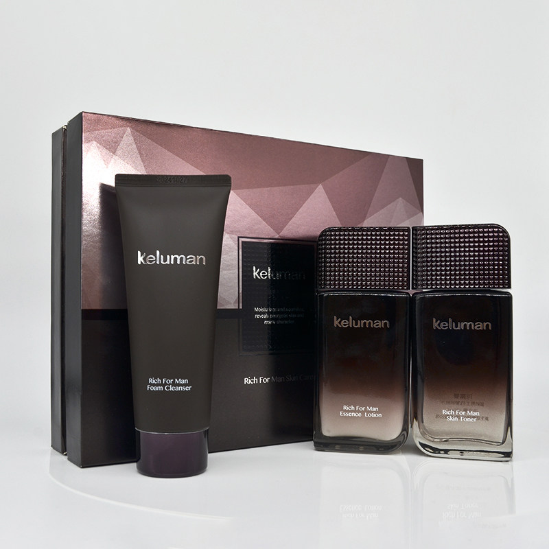 专柜正品新生活护肤品化妆品男用珂露曼晶钻男士抗皱护肤系列套装