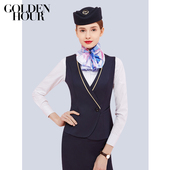 空姐制服高端空乘职业装 女酒店经理物业客服珠宝店工作服套装