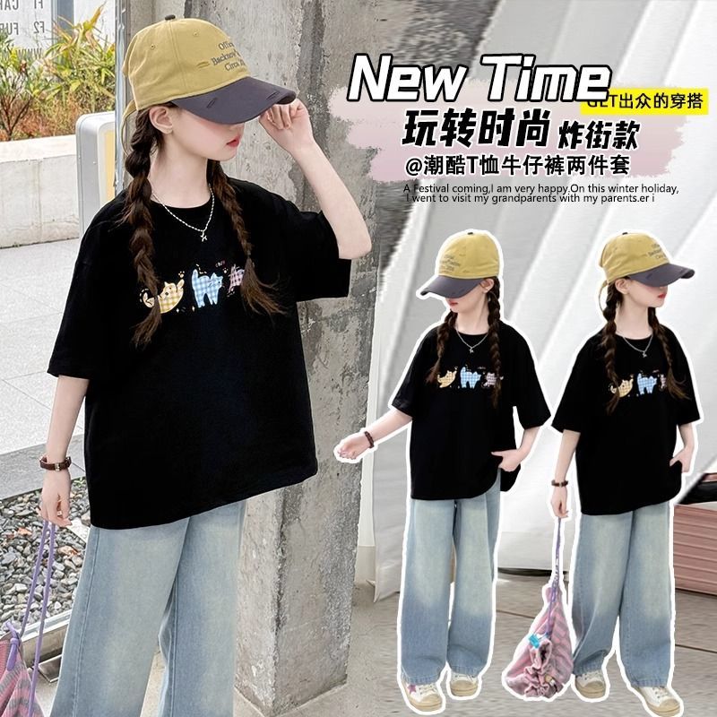女童短袖2026新款夏季洋气