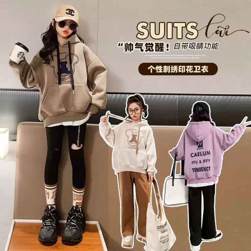女童卫衣外套2026秋季新款