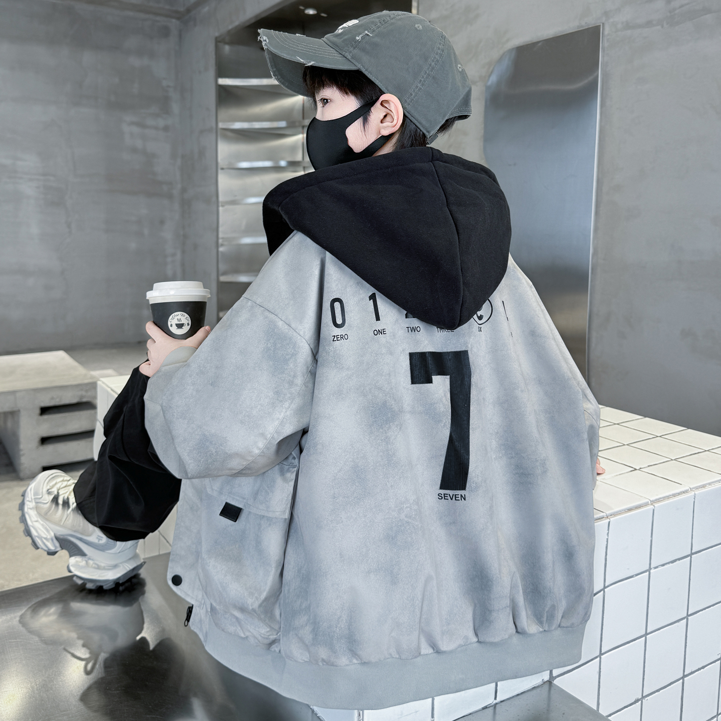 男童秋装外套2025新款棒球服夹克