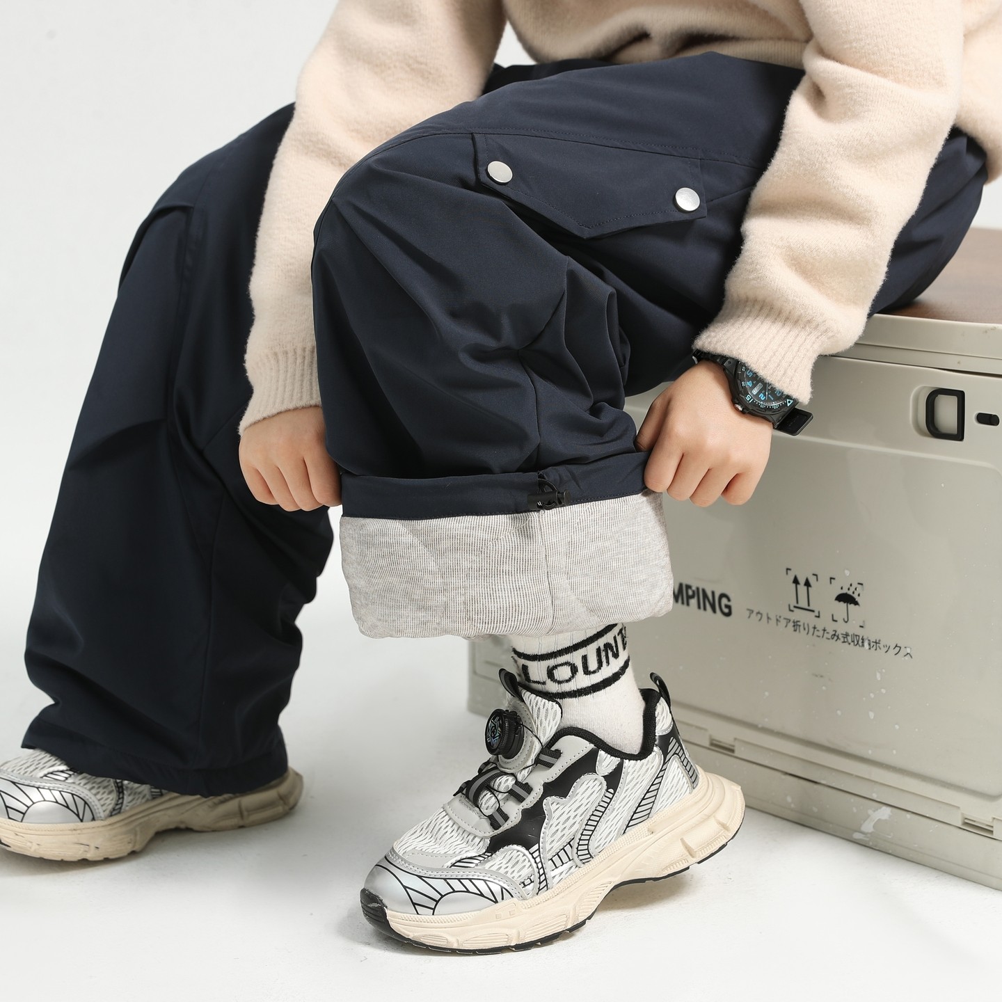 男童裤子秋冬款2025新款直筒工装裤中大儿童夹棉加厚冲锋保暖棉裤,童装/婴儿装/亲子装,裤子,淘宝优惠券,粉丝福利购,淘宝优惠卷