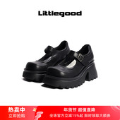 Coco喜欢 littlegood复古玛丽珍鞋 女2025新款 厚底小单鞋 百搭