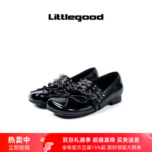 女2025新款 littlegood日系玛丽珍鞋 小众设计平底百搭单鞋 新品