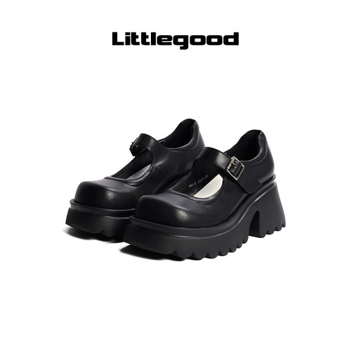 【Coco喜欢】 littlegood复古玛丽珍鞋女2025新款厚底小单鞋百搭