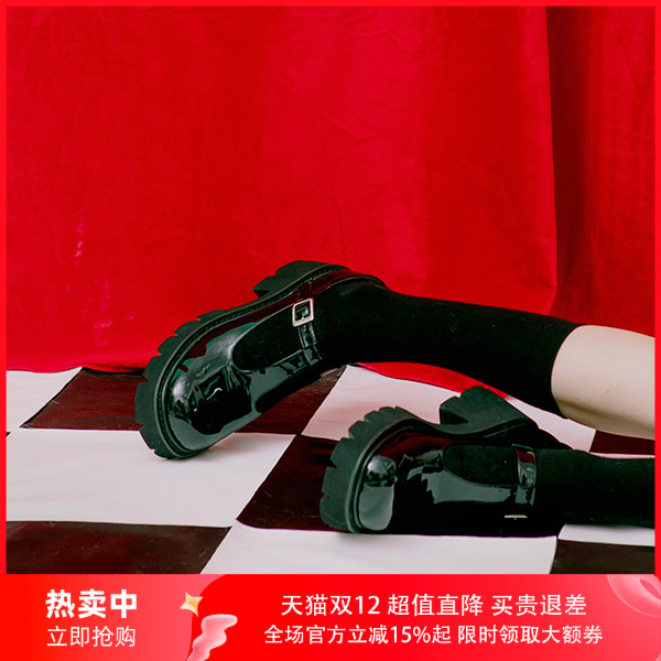 littlegood日系学院风JK玛丽珍鞋