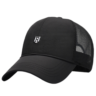 2026夏季男款全网眼透气高顶大码棒球帽男士时尚显脸小大头围帽子