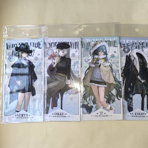 官方正版重返未来1999萌果酱主题cafe落雪前夜37维尔汀收藏卡谷子