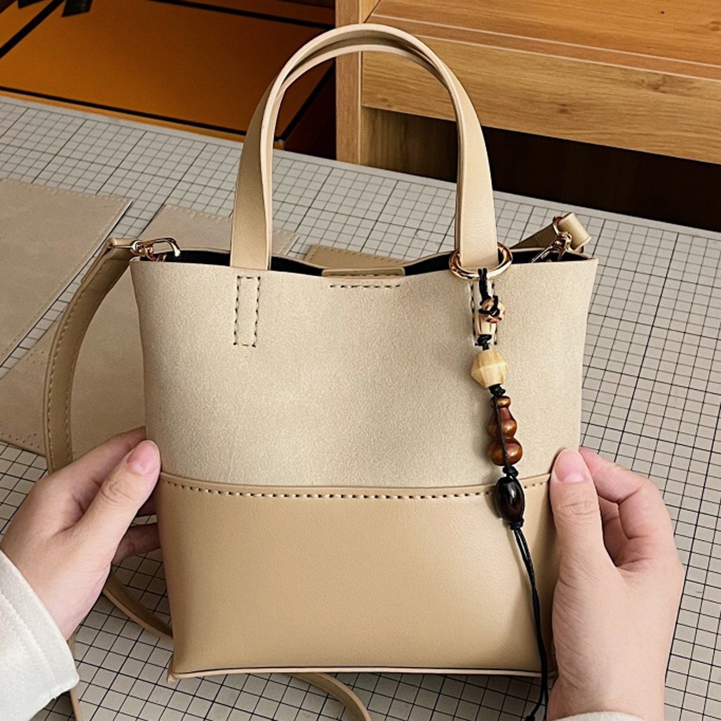 2026新款轻奢水桶包diy材料包