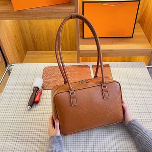 保龄球包diy手工编织包包自制材料手缝单肩包大容量手提包送朋友