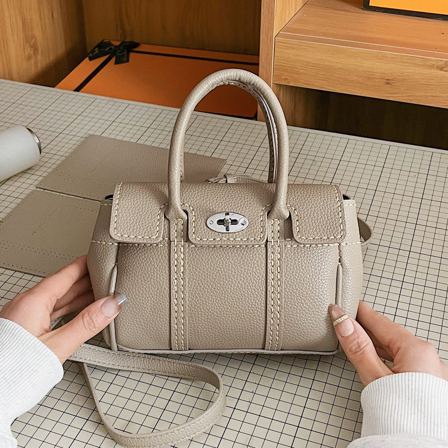 喵小咪铂金包女包轻奢质感单肩斜挎包diy手工编织包包自制材料春,箱包皮具/热销女包/男包,通用款女包,淘宝优惠券,粉丝福利购,淘宝优惠卷