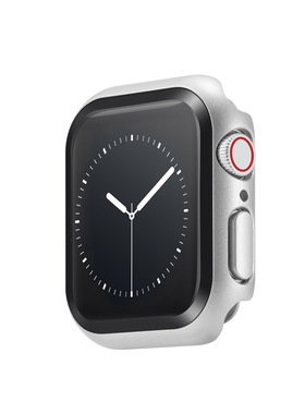 索柯适用Apple Watch Series9手表套TPU壳膜一体钢化曲面硬壳S8配件41mm/45mm苹果手表iwatch7代保护壳