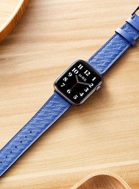 索柯适用iwatch s10苹果手表表带apple watch987654se代爱马仕Ultra2真牛皮质男女生新款高级时尚小众潮牌