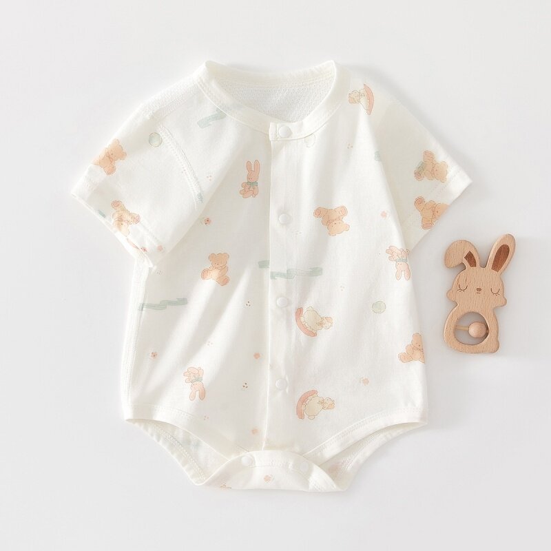 A CUTE DRESS SUMMER SHORT-SLEEVED THIN COTTON BONELESS MEN AND WOMEN ARE SOFT AND SKIN-FRIENDLY CLOSE AND COMFORTABLE