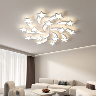 客厅灯简约现代大气家用书房卧室主卧LED吸顶灯2026年新款 房间灯