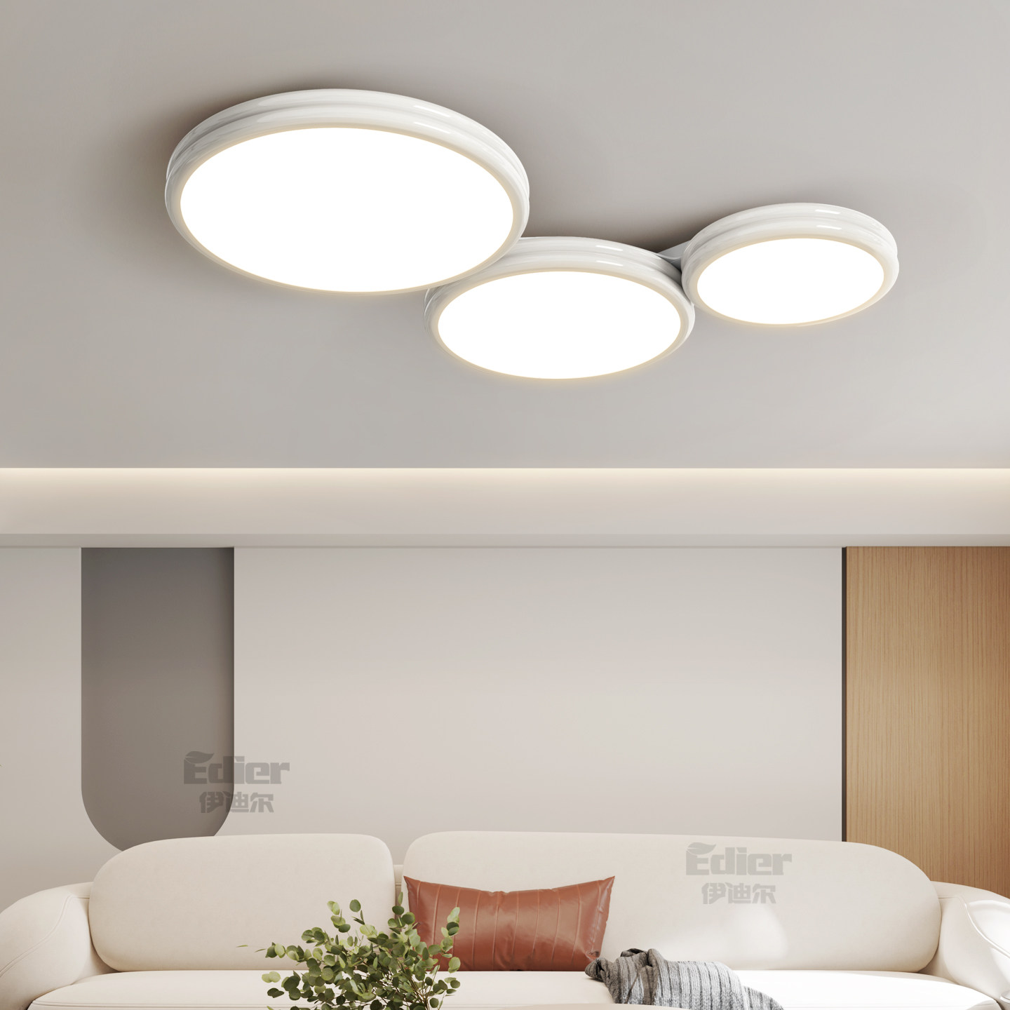 现代简约客厅吸顶灯大气全光谱家用房间卧室餐厅护眼灯具北欧LED,家装灯饰光源,客厅吸顶灯,淘宝优惠券,粉丝福利购,淘宝优惠卷