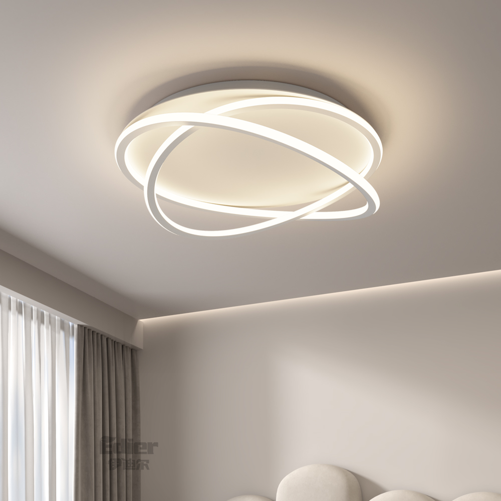 伊迪尔led现代奶油风卧室灯