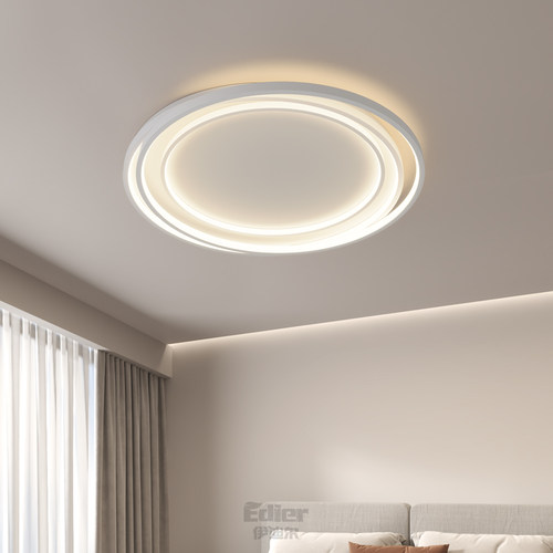 伊迪尔护眼个性极简花卷卧室灯