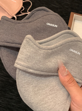 防寒防风保暖口罩女冬季高颜值2025新款立体护眼角透气面罩显脸小