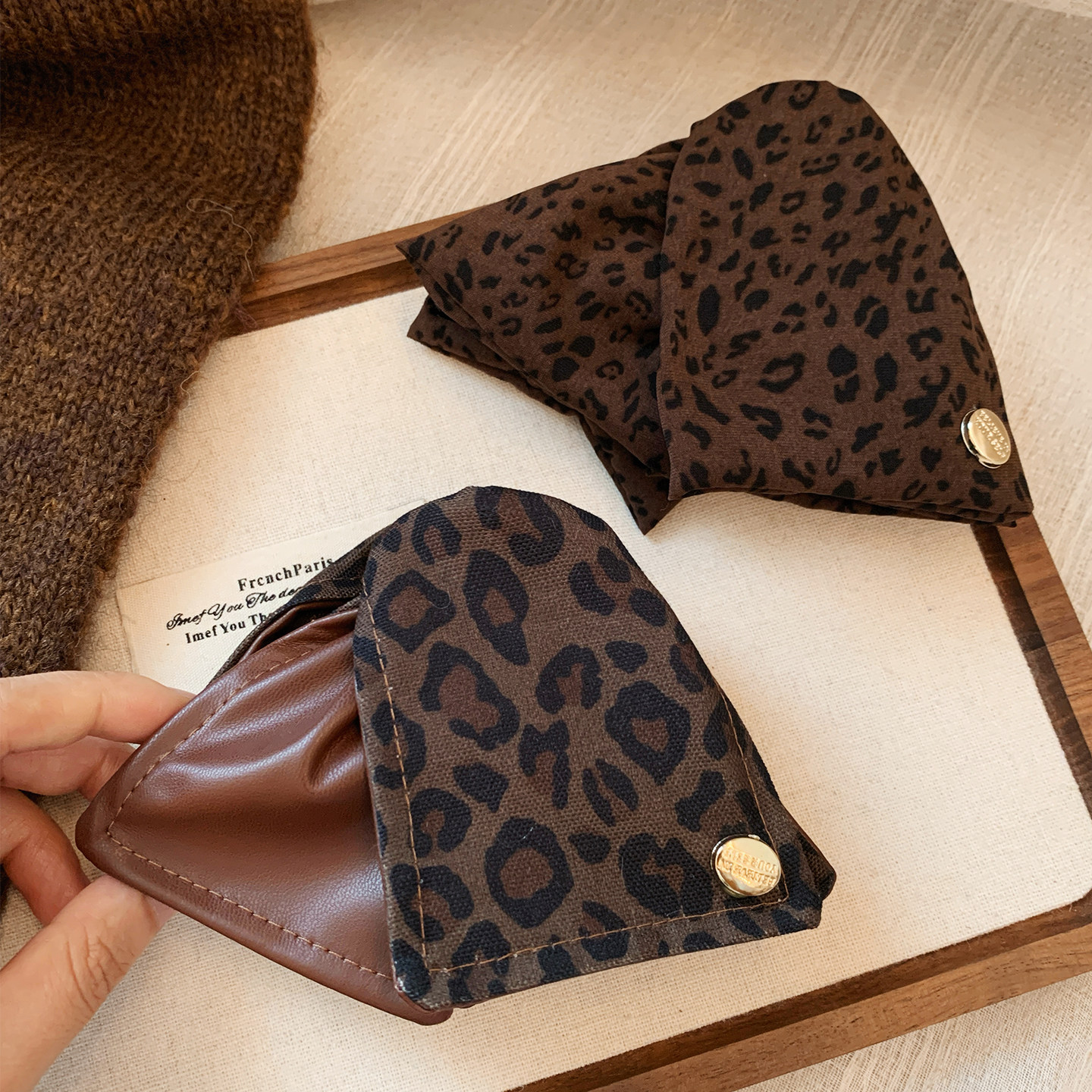 韩系复古豹纹皮质贝壳三角抓夹女高级感发夹鲨鱼夹大号美拉德头饰,饰品/流行首饰/时尚饰品新,发饰,淘宝优惠券,粉丝福利购,淘宝优惠卷