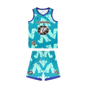 维动篮球服套装儿童球衣定制比赛队服青少年运动训练服全身定做夏