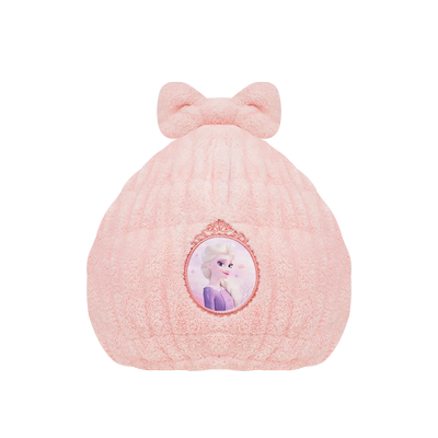 迪士尼儿童干发浴帽女童包头毛巾