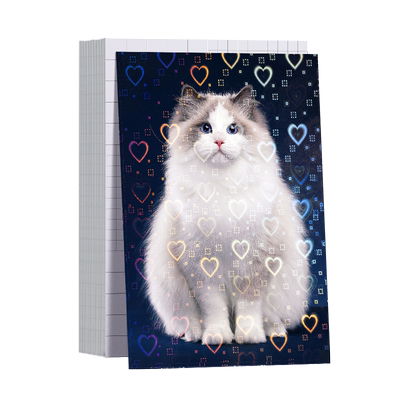 A4冷裱膜自粘透明光面磨砂大头贴相片相册DIY保护膜照片相片保护膜自封树叶A6高光a4塑封膜镭射A5标本贴膜