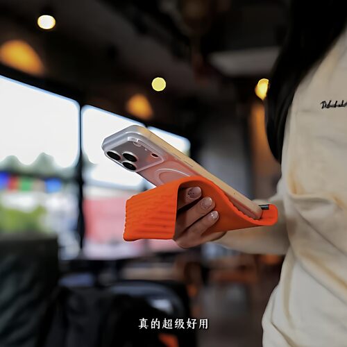 柔韧性折叠手机支架多功能硅胶桌面固定架手机平板架托高颜值支架
