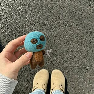 丑丑和臭臭悍匪打劫二人组10cm书包挂件丑萌丑萌钥匙扣娃娃挂件